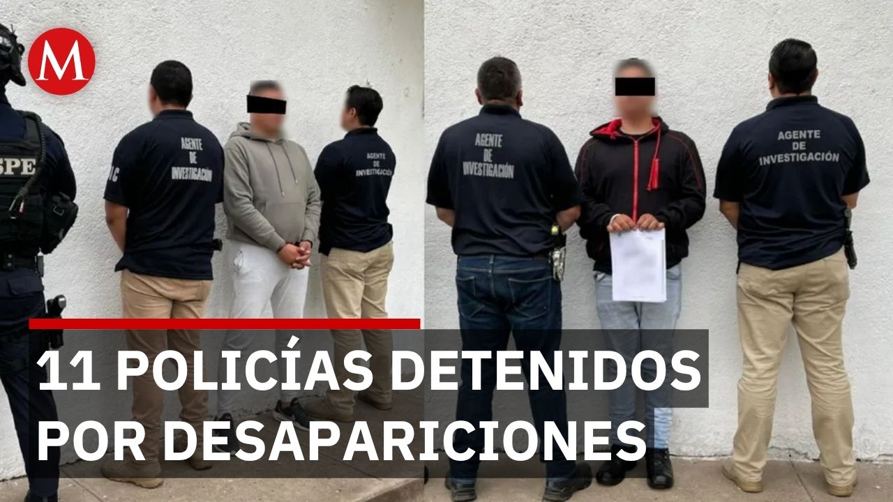 Detienen a 11 policías por desaparición forzada en Veracruz