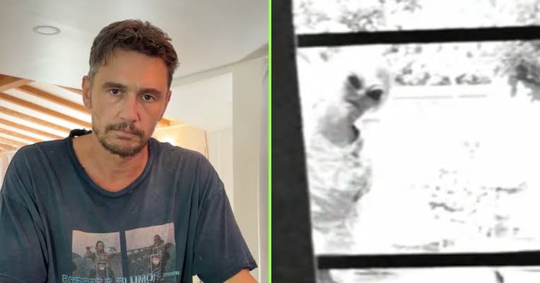 James Franco asegura captar un alien en su casa | VIDEO