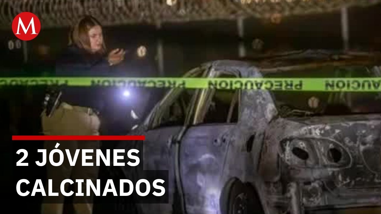 Dos jóvenes desaparecidos en Tijuana reaparecen calcinados en auto con placas de California