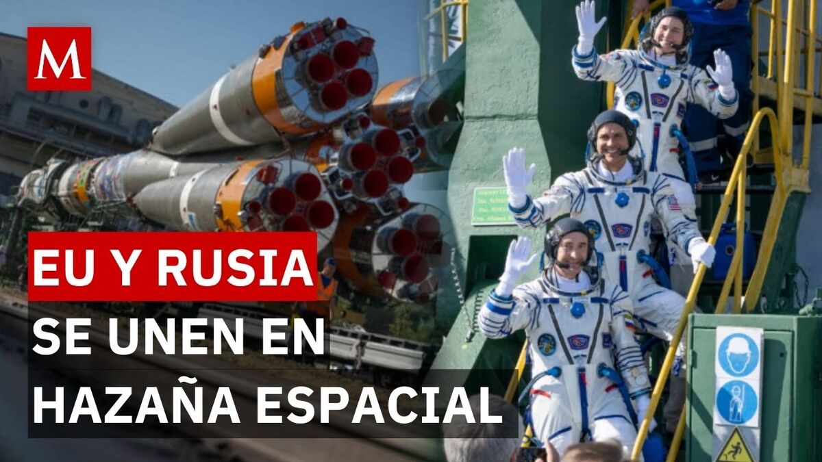 Así fue el lanzamiento de la Soyuz MS-29 con destino a la Estación Espacial Internacional