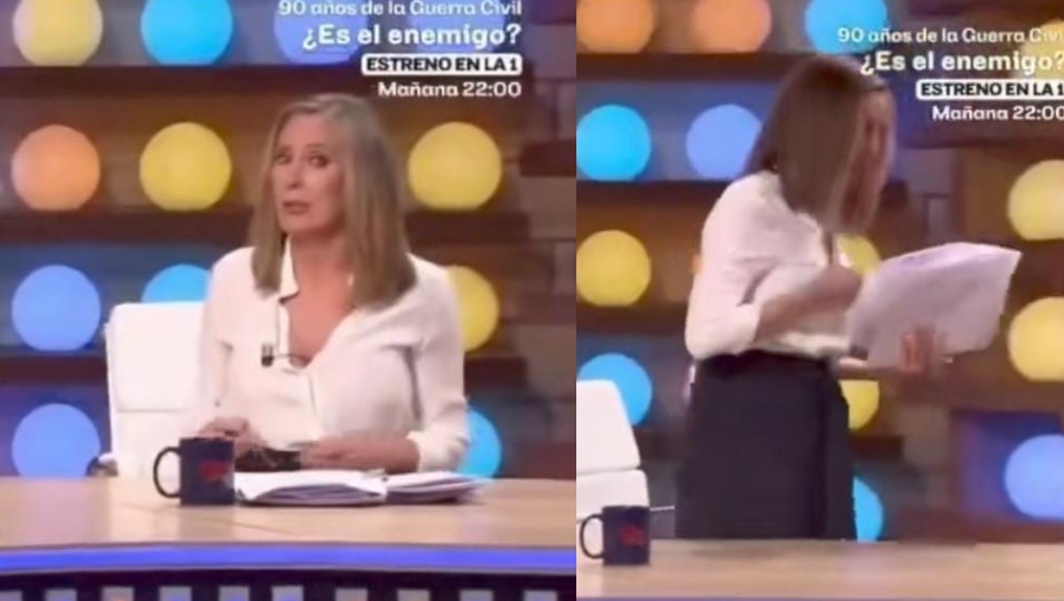 Marta Gómez renuncia en vivo. | ESPECIAL