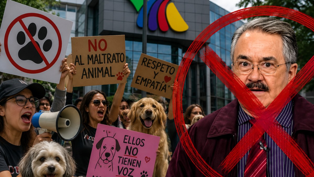 Pedro Sola. Convocan a marcha frente a TV Azteca para exigir salida (Foto: IA M2)