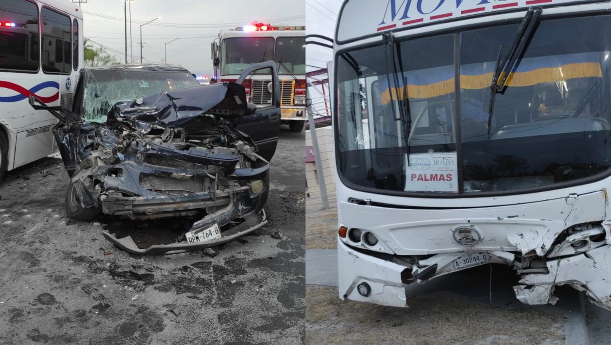 El percance se registró en el cruce de Santa Elena y la Carretera Zuazua-Agua Fría. | Especial