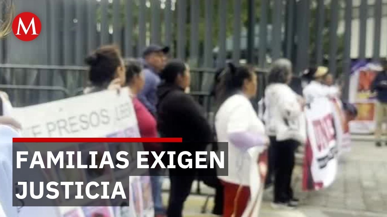 Tras 153 días de plantón, levanta manifestación por inocentes en prisiones de México
