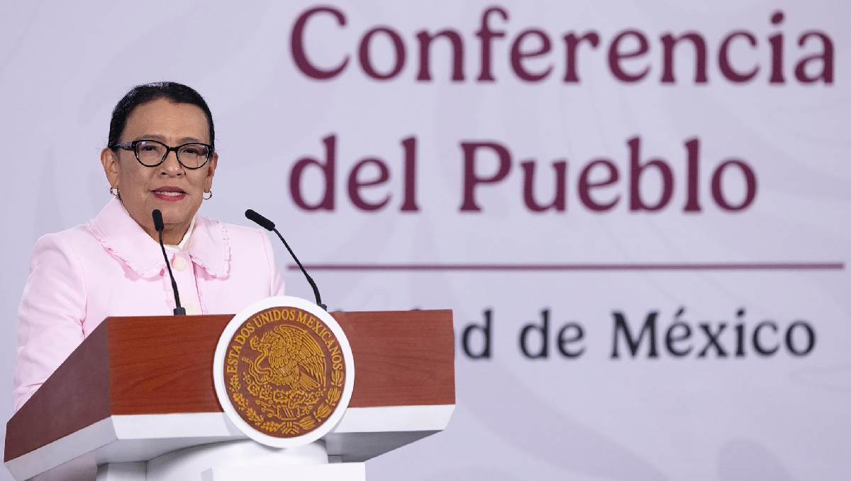 Rosa Icela Rodríguez, secretaria de gobernación. | Especial
