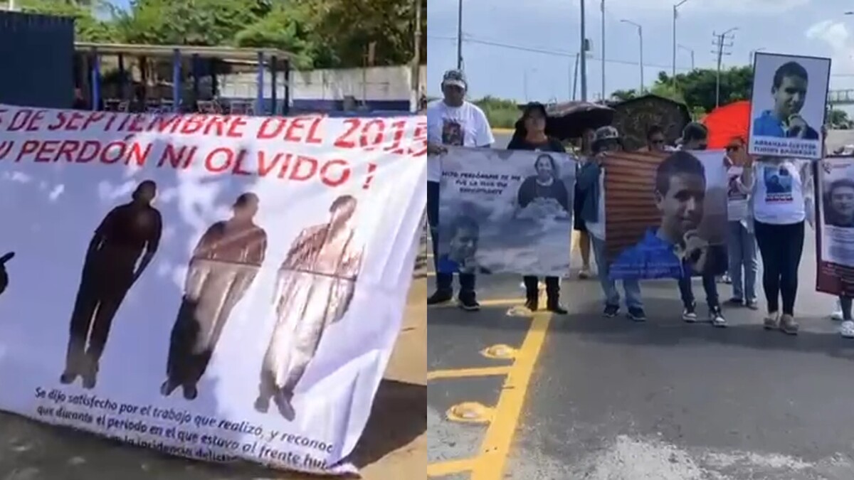 Cada 25 de septiembre, familiares de los desaparecidos protestan en honor a las víctimas, exigiendo justicia. | Especial