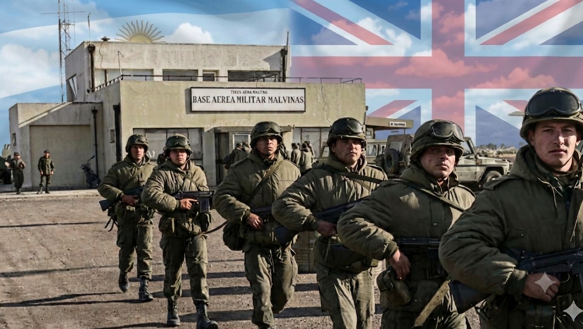 Soldados argentinos en las Malvinas | Foto: Facebook Malvinas 1982 y M2 IA