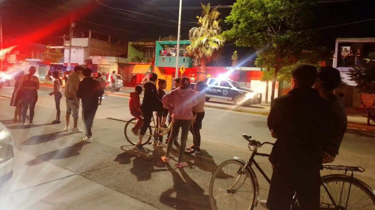 El ataque ocurrió en la colonia El Llano, en el municipio de San Francisco del Rincón.  | Redes Sociales