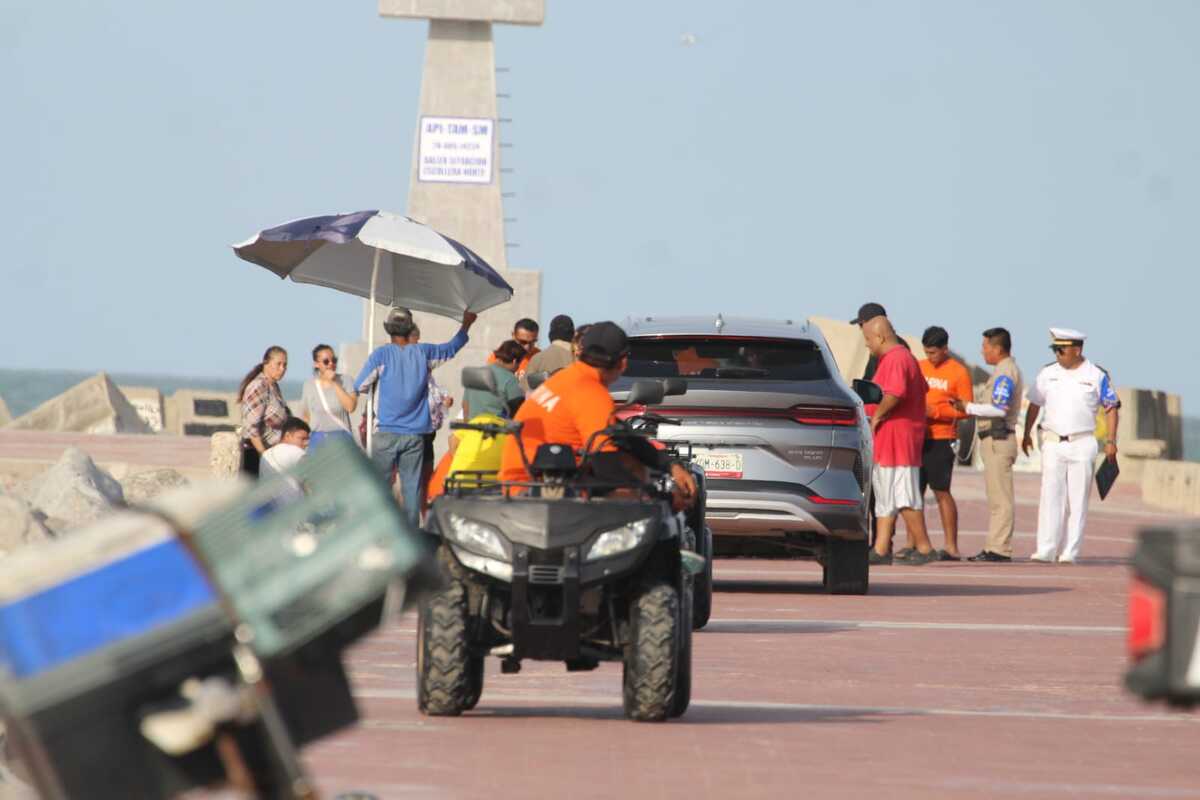 Un buzo murió en playa Miramar la tarde de este miércoles mientras realizaba labores de pesca | Sergio Sánchez