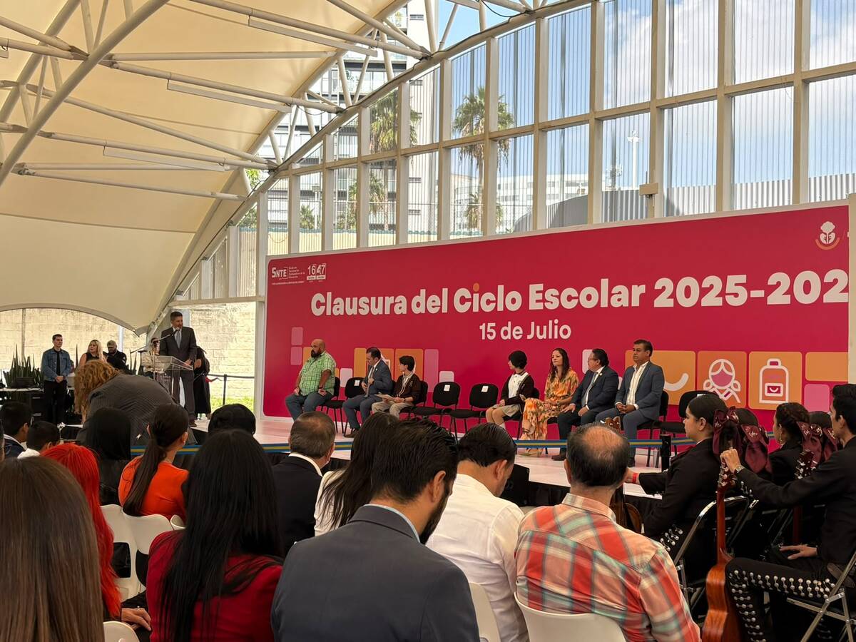 Cierre del clico escolar en Jalisco. (Fátima Briceño)