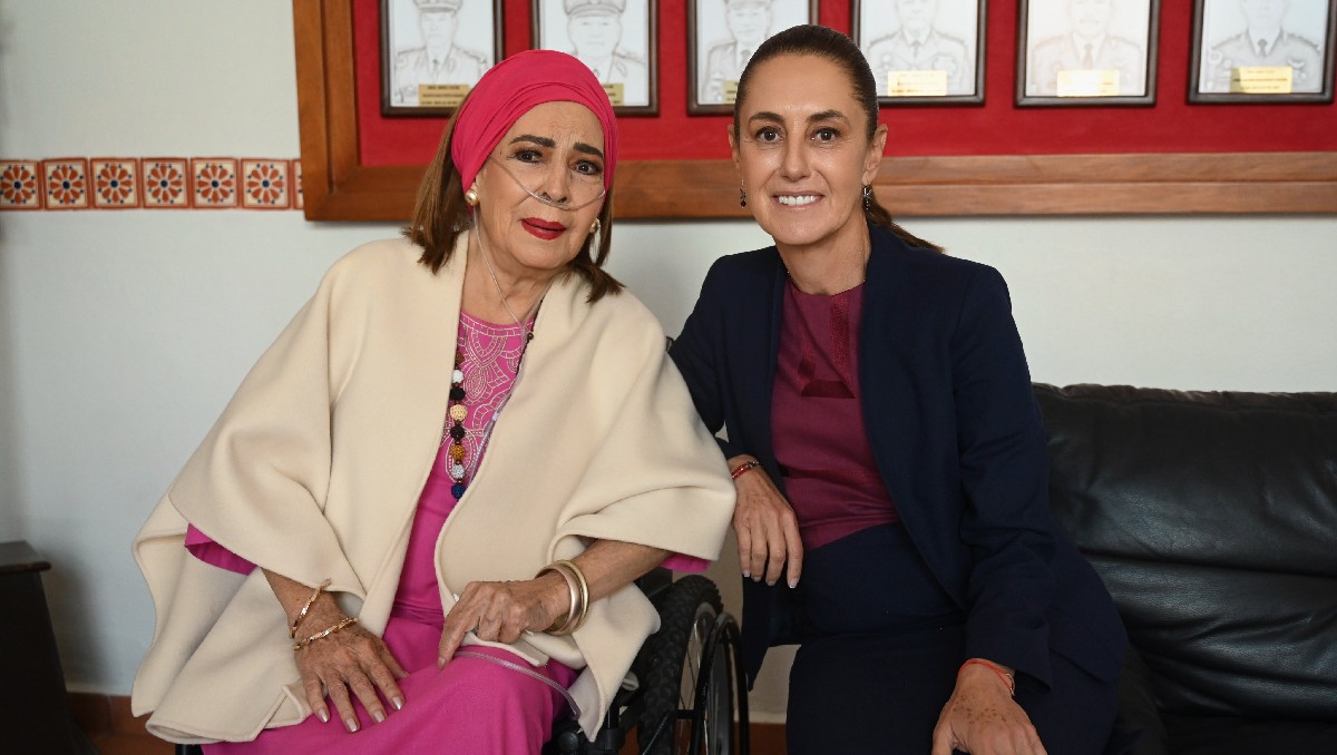 Claudia Sheinbaum junto a Elsa Aguirre | Redes sociales