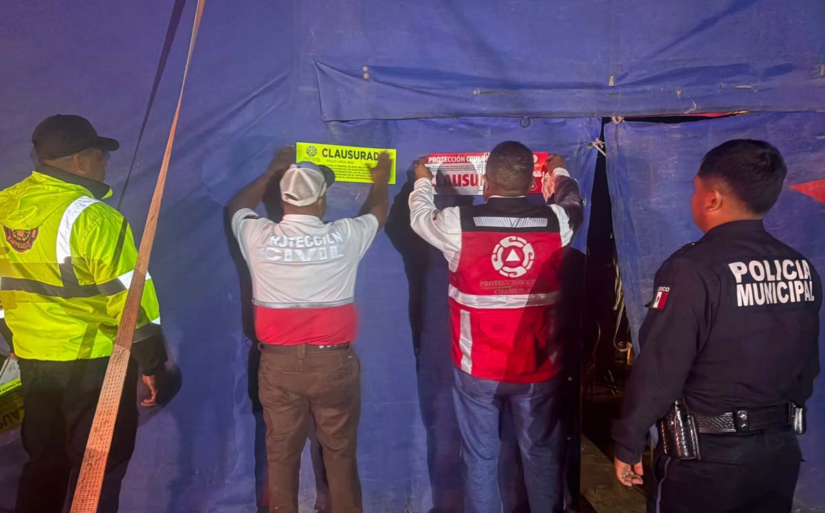 Colapsan gradas en circo en Coahuila. | Foto: Cortesía
