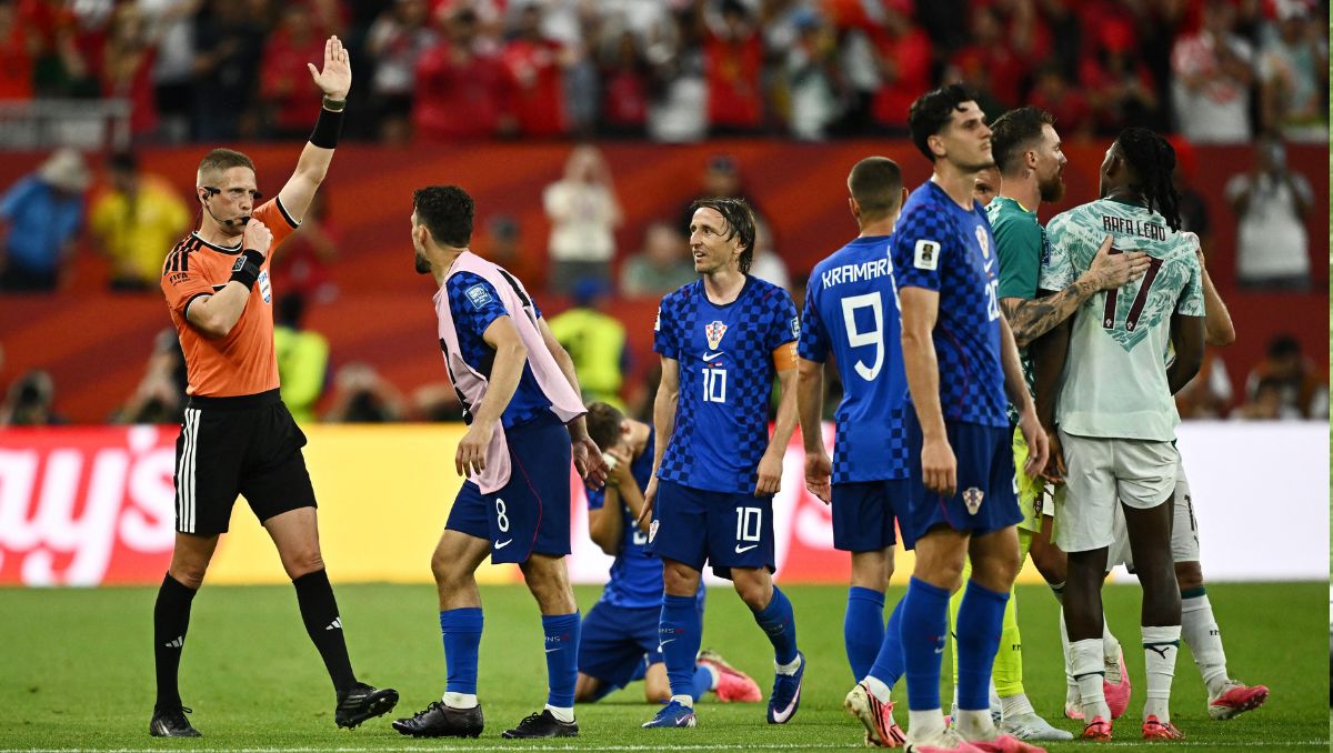 Croacia pide explicaciones a FIFA por decisiones arbitrales en eliminación ante Portugal (Reuters)