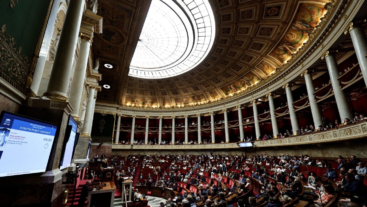 Diputados franceses asisten a la sesión de votación sobre el proyecto de ley de muerte asistida en la Asamblea Nacional de Francia. | AFP