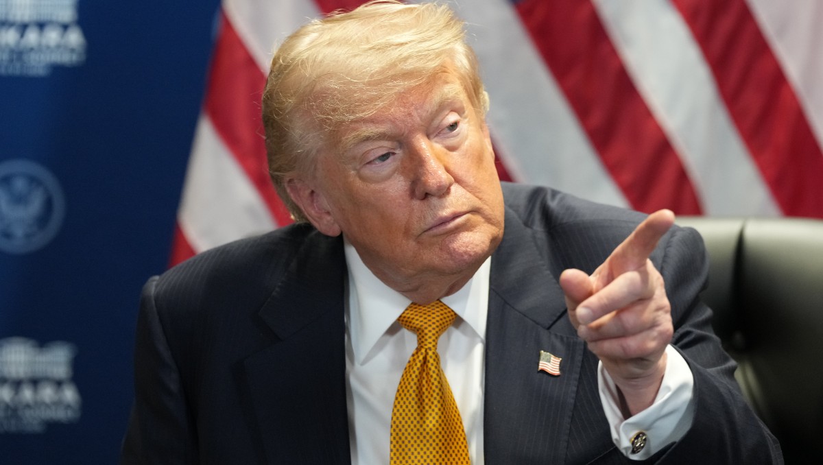 Donald Trump, presidente de Estados Unidos. | AP