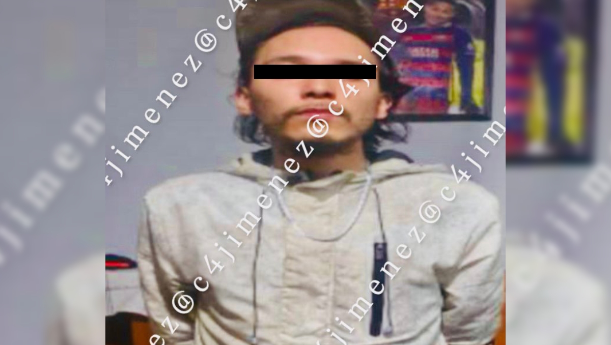 Eduardo Uriel 'N', el presunto agresor fue puesto a disposición del Ministerio Público tras su detención. | Especial