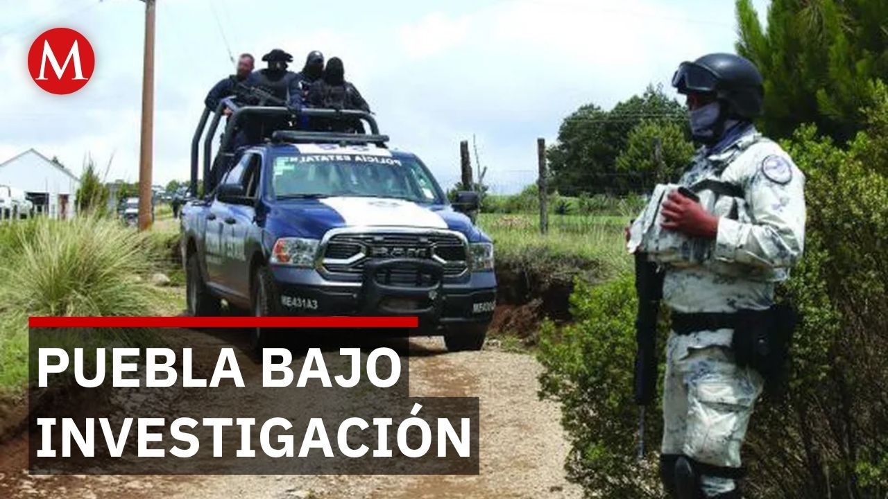 La Fiscalía de Puebla confirmó la detención de seis directores de Seguridad Pública