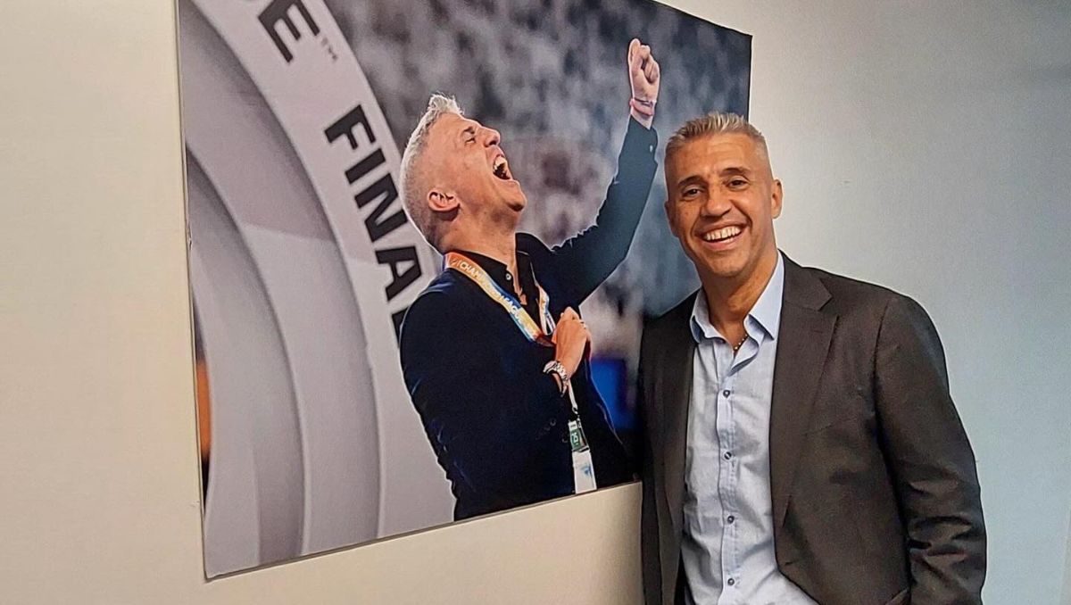 Hernán Crespo, el más avanzado para tomar el banquillo de Atlas (Instagram @hernancrespo)