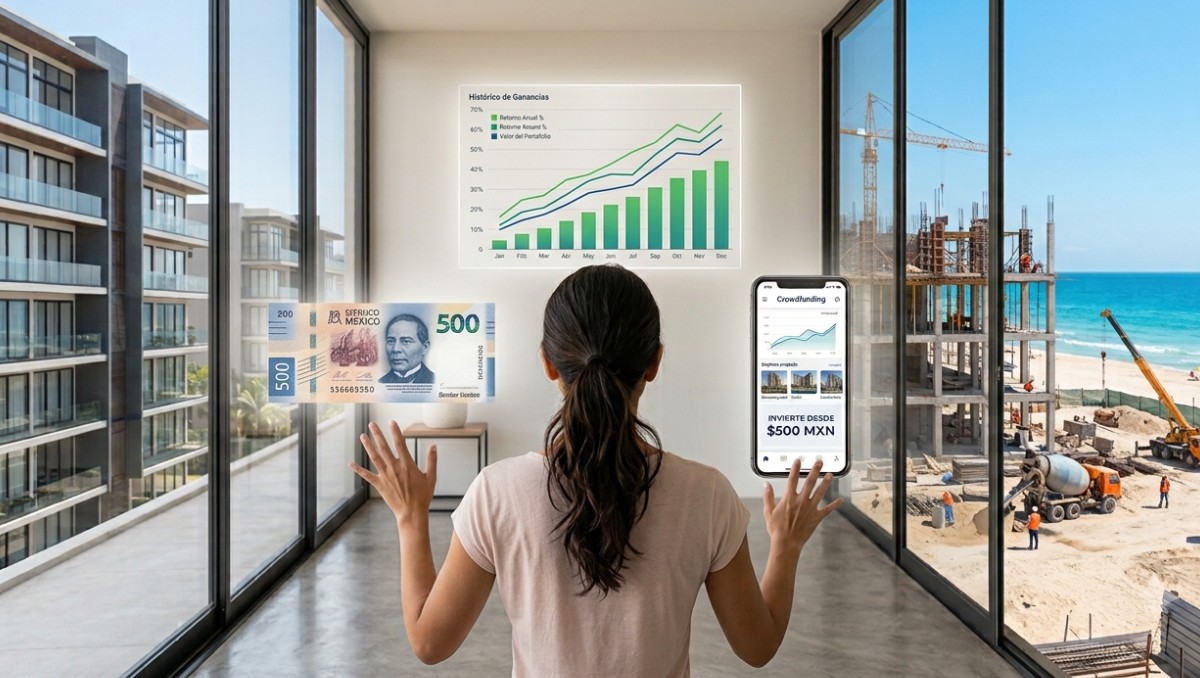 Los hombres son mayores inversionistas en crowdfunding, con una participación del 75%, el resto son mujeres. | Imagen generada con IA