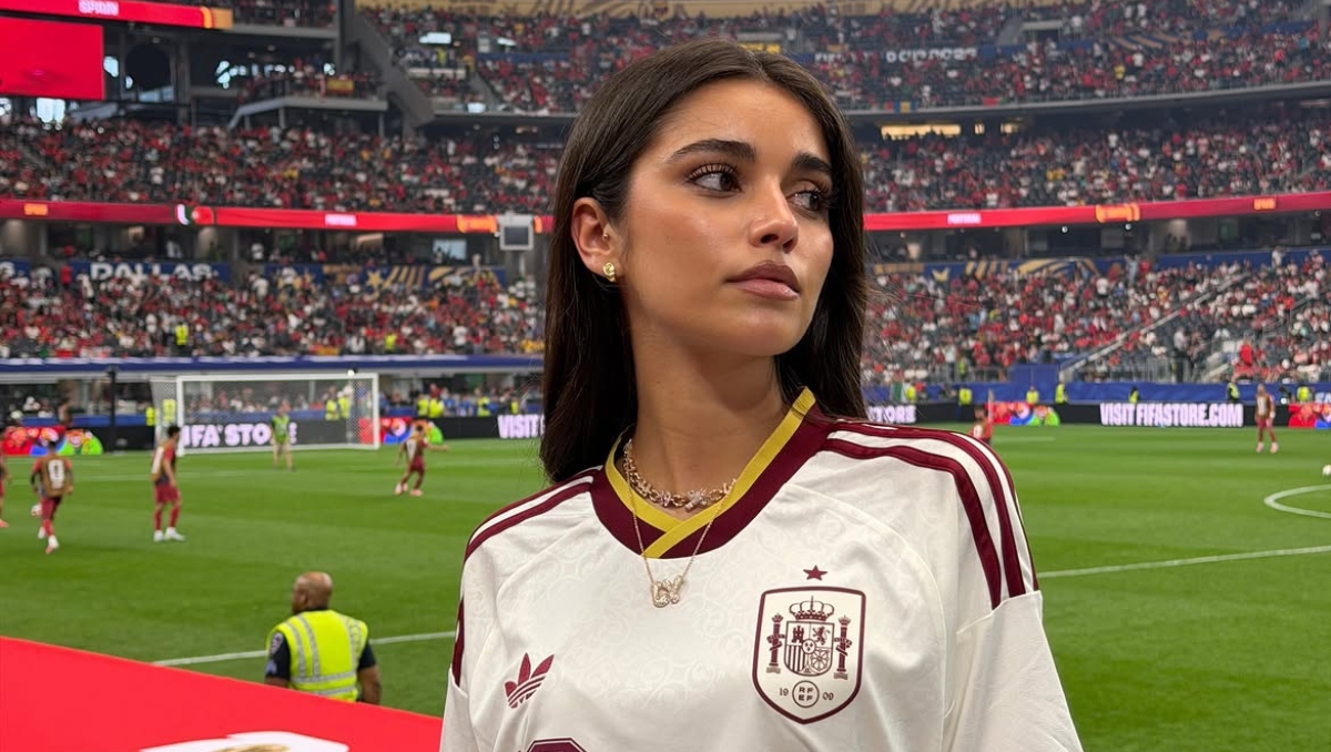 Quién es Inés García, la novia de Lamine Yamal que lo acompaña a sus partidos del Mundial (Instagram @ineesgaarcia)