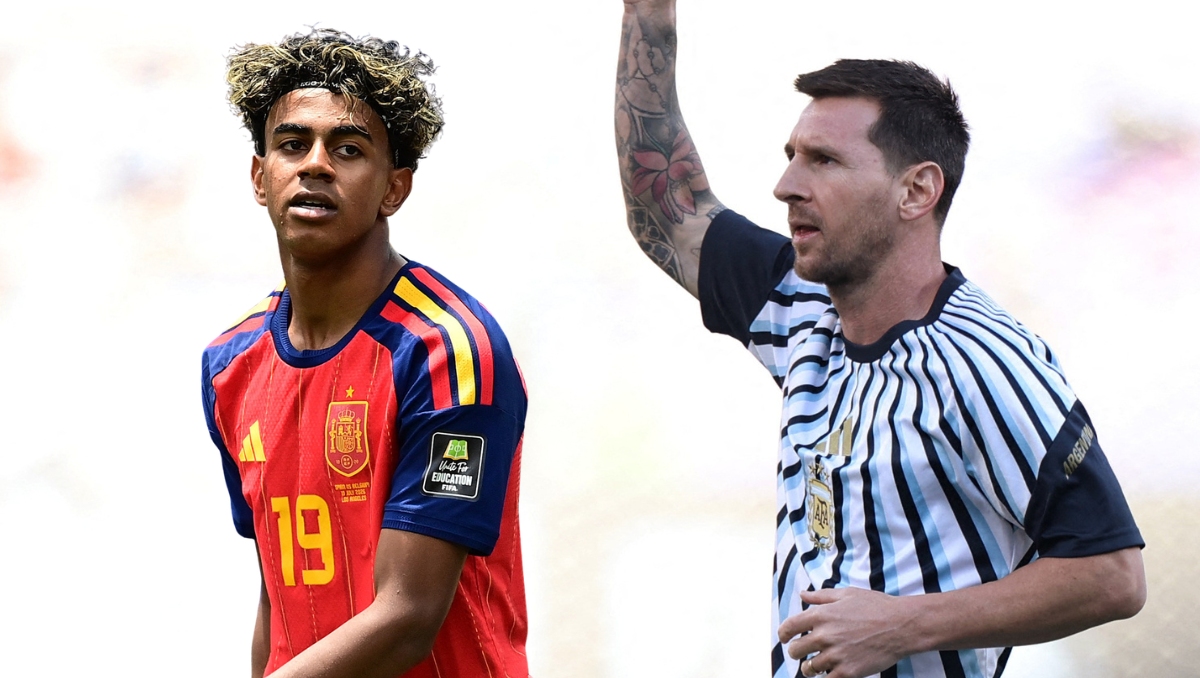 Lamine Yamal confiesa por qué ocultó sus fotos con Lionel Messi (Reuters)