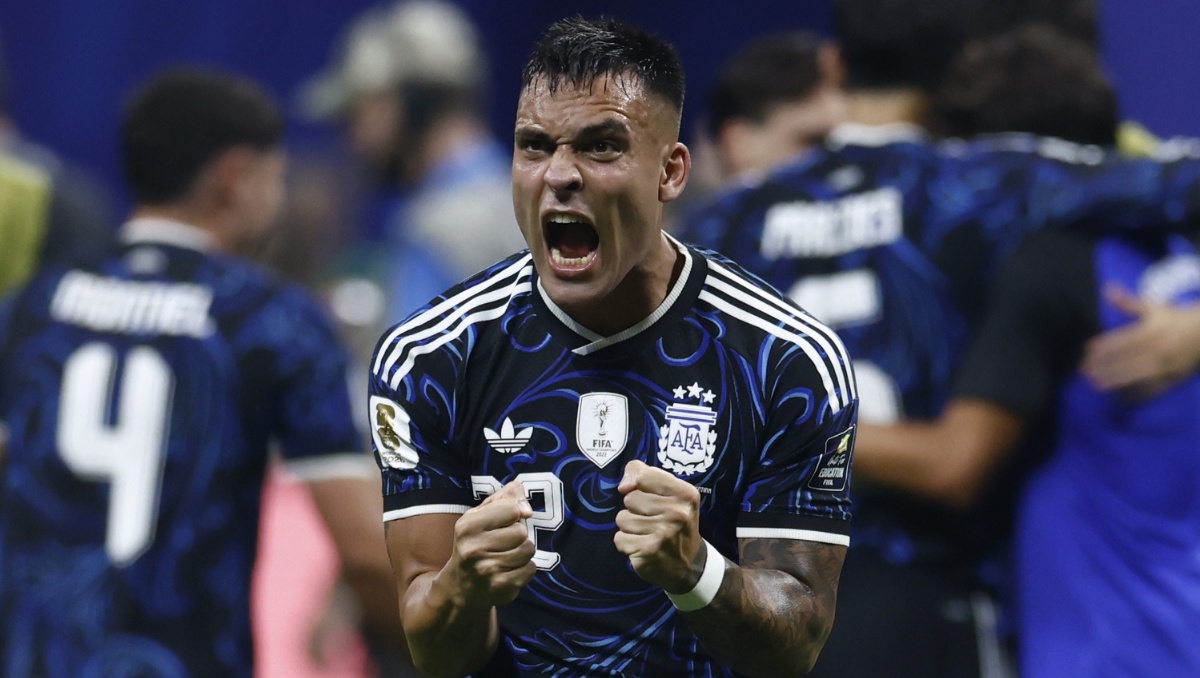 Lautaro Martínez anotó el gol que mandó a Argentina a la Final del Mundial 2026 (EFE)