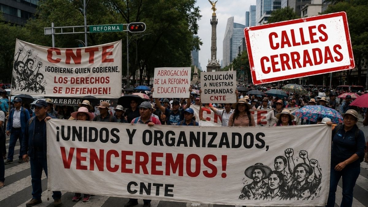 La Marcha CNTE podría generar caos vial en las calles cercanas al Centro Histórico | IA Discover