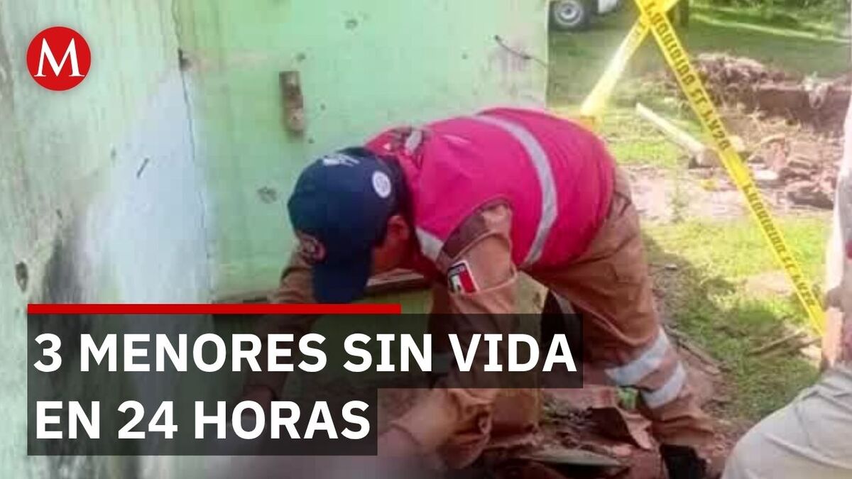 Tres menores encontrados sin vida en 24 horas en el Estado de México alarman a autoridades