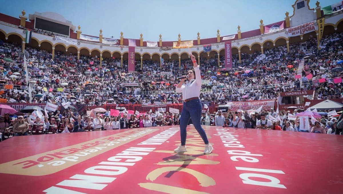 Más de 23 mil personas se han reunido para apoyar y defender la soberanía nacional. | Foto: Especial