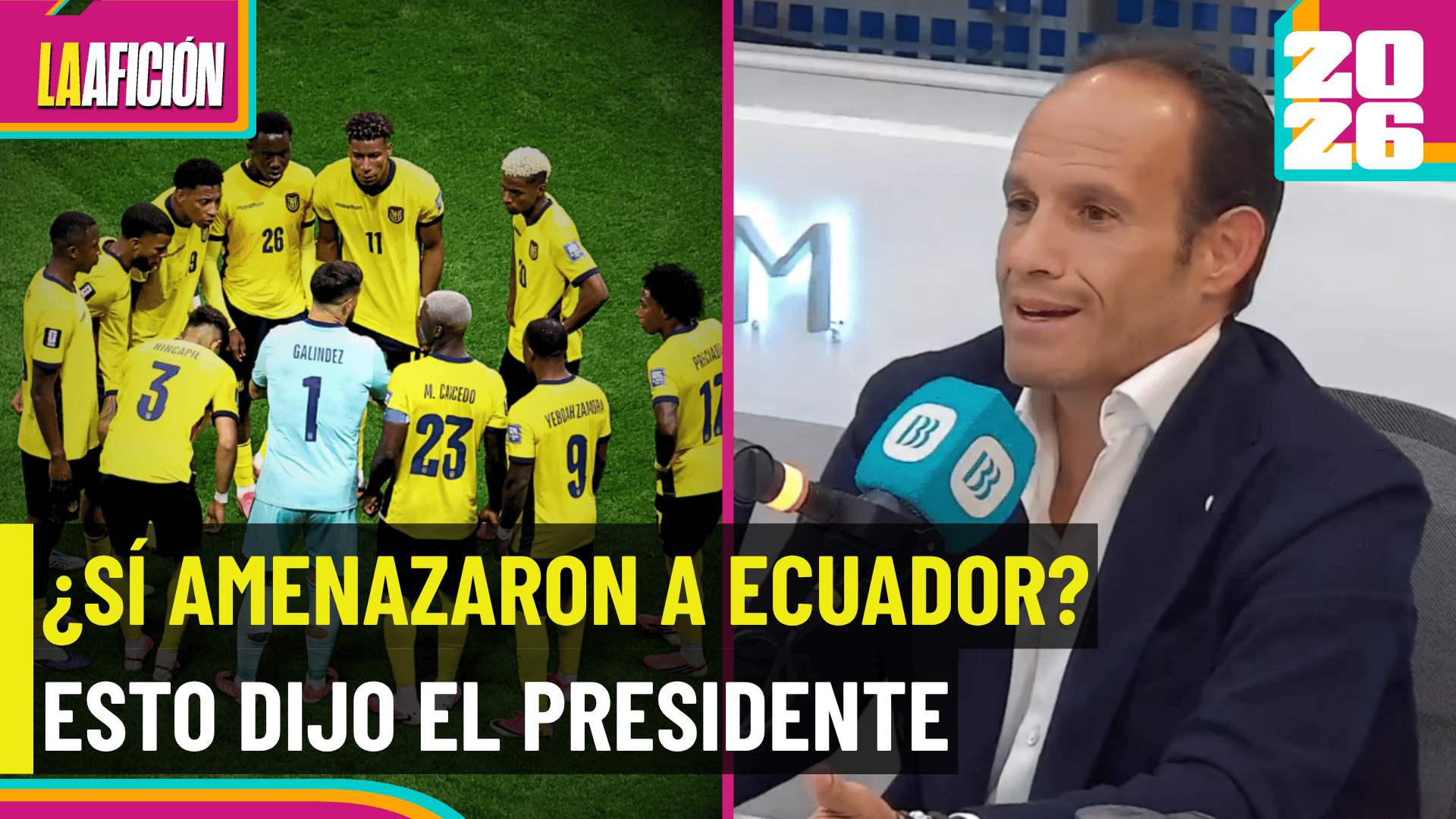 ¡Se rompe el silencio! Presidente de Ecuador aclara la polémica sobre supuestas amenazas del narco