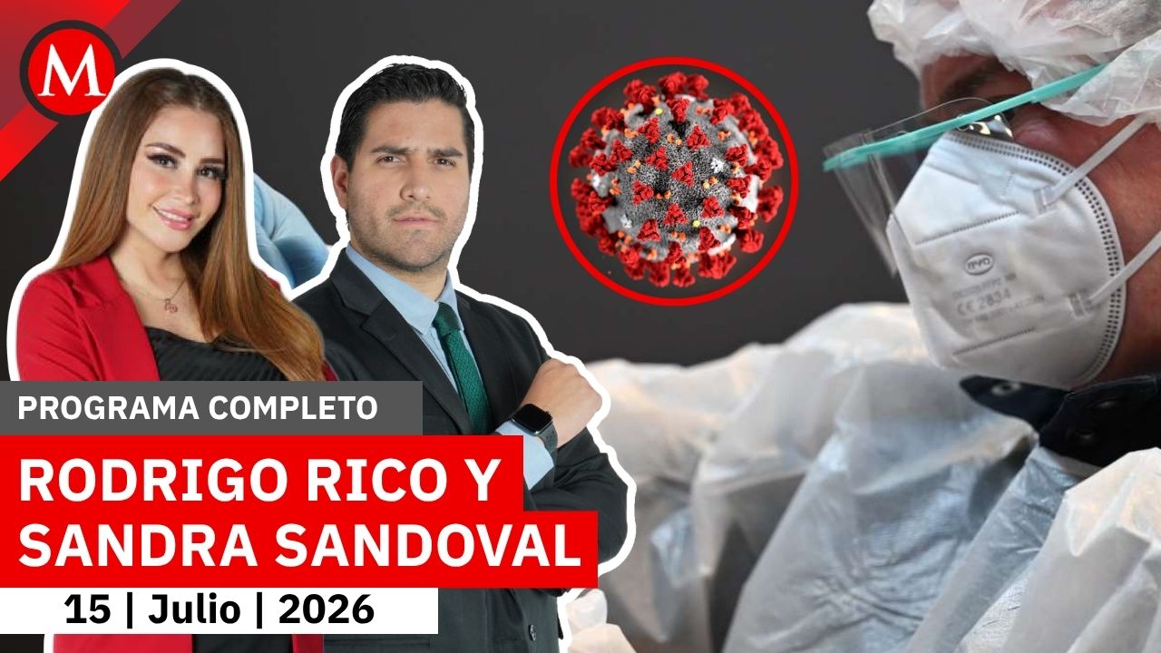 Secretaría de Salud reporta un repunte en casos de COVID-19 | Milenio Noticias, 15 de julio de 2026
