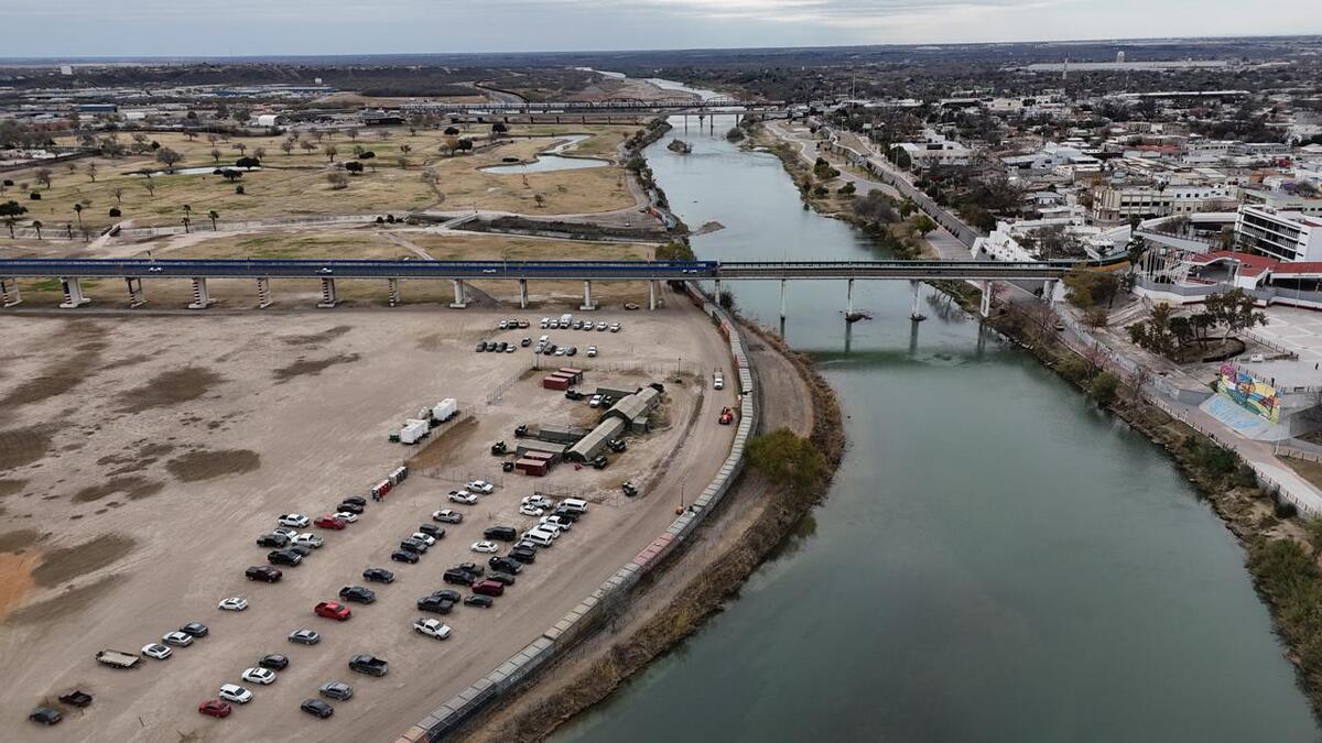 Se activaron medidas preventivas ante el incremento en el caudal del Río Bravo frente a Piedras Negras. (Iván Sánchez)