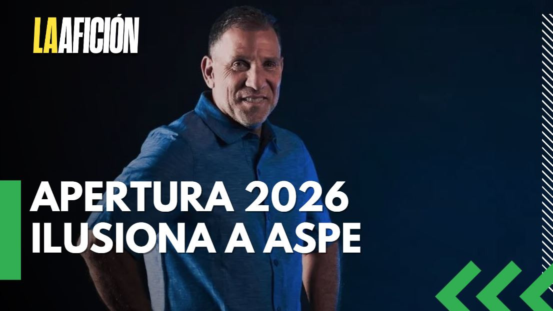 Alberto García Aspe, ilusionado por el inicio del Apertura 2026: "Será un torneo interesante"