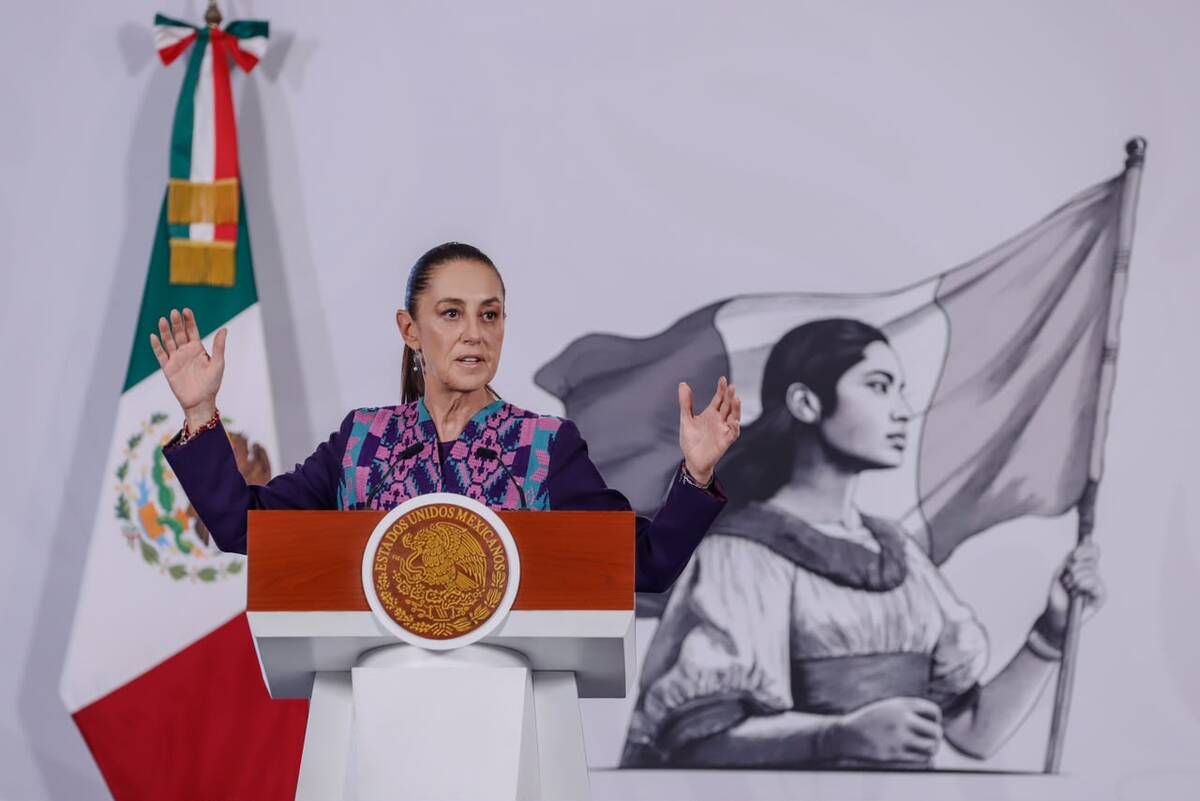 Claudia Sheinbaum indicó que se revisará el caso de Brenda Quevedo para verificar si hubo violaciones a derechos humanos. | Foto: Ariana Pérez