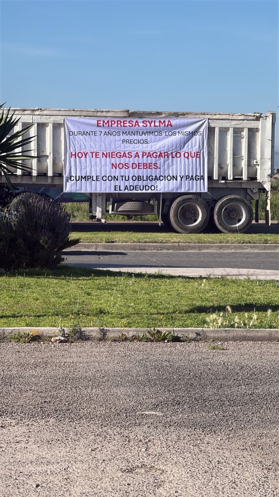Constructora Sylma acusa intento de extorsión por acarreos inexistentes. (Cortesía)