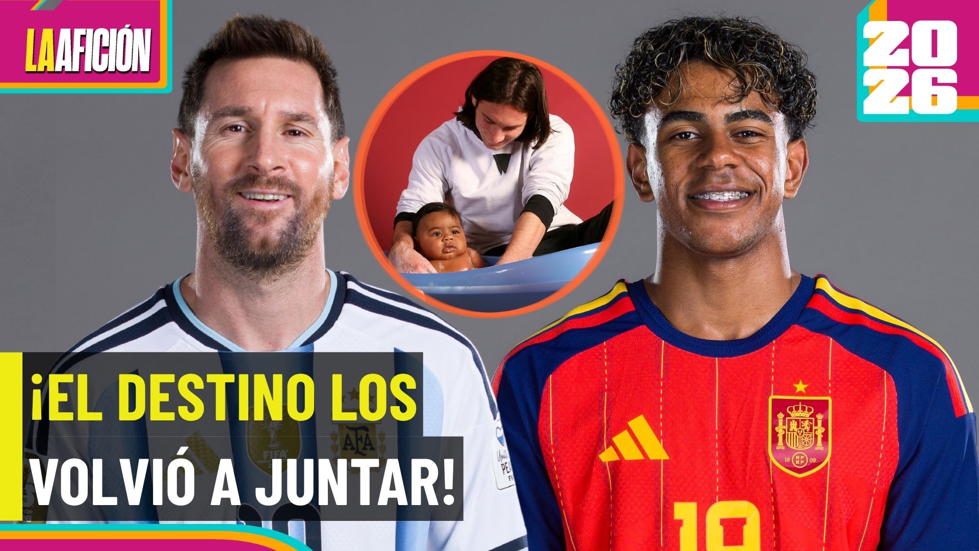 ¡El destino los juntó! La historia detrás de las fotos de Messi y Lamine Yamal