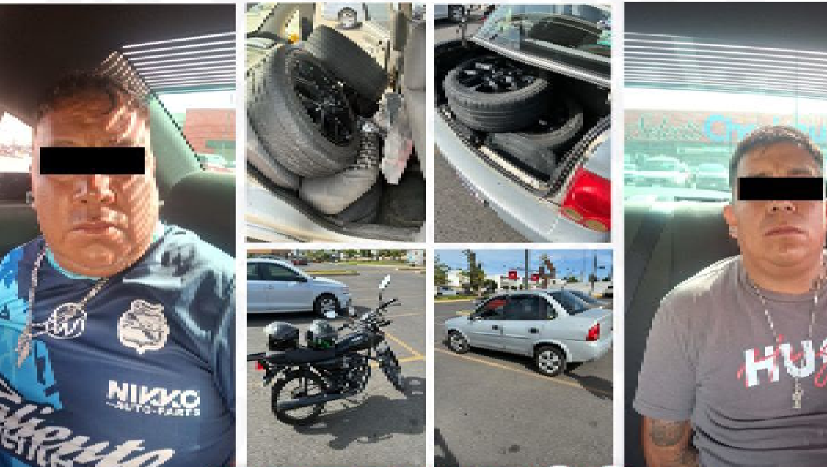 Detienen a dos presuntos ladrones de autopartes en Puebla | Especial