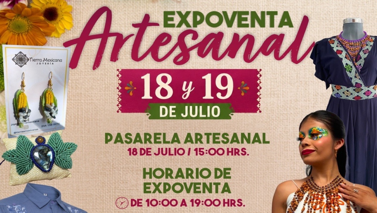 Disfruta de la expoventa y pasarela artesanal en Atlixco, Puebla | Especial
