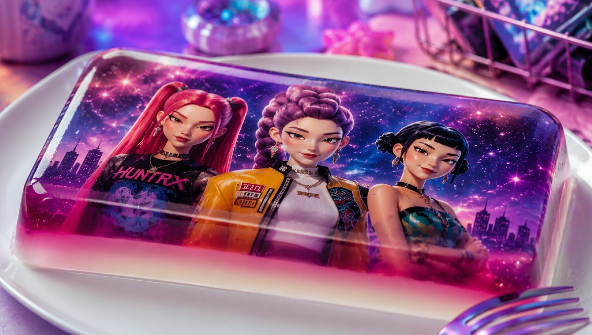 Cómo hacer una gelatina artística de Las Guerreras K-Pop fácil | IA DISCOVER