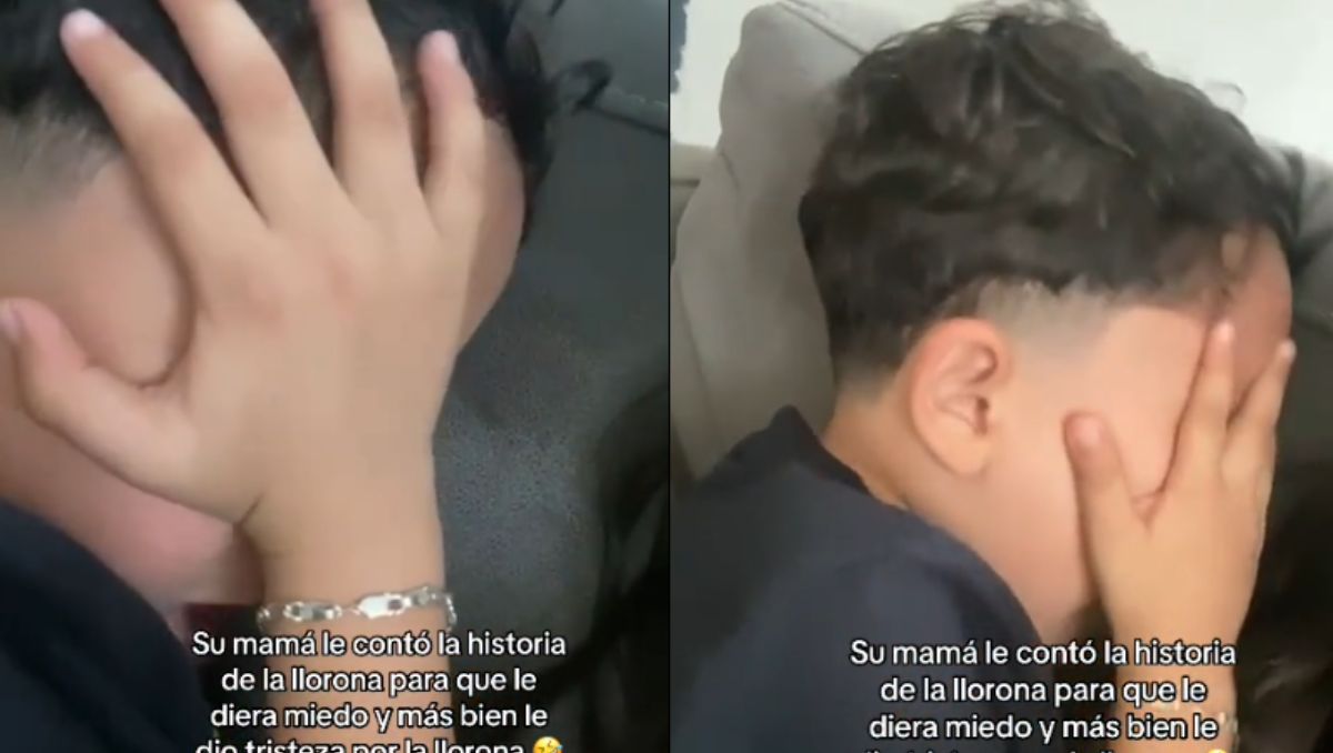Niño llora de tristeza por leyenda de La Llorona | TikTok
