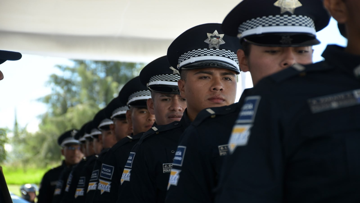 Un total de 55 nuevos policías se incorporan a la SSC de Puebla | Cortesía SSC Puebla
