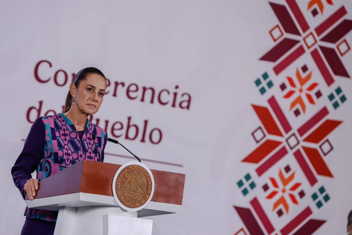 La Presidenta aseveró que lo principal es saber su el FBI participó en la entrega de 'El Mayo'. | Foto: Ariana Pérez