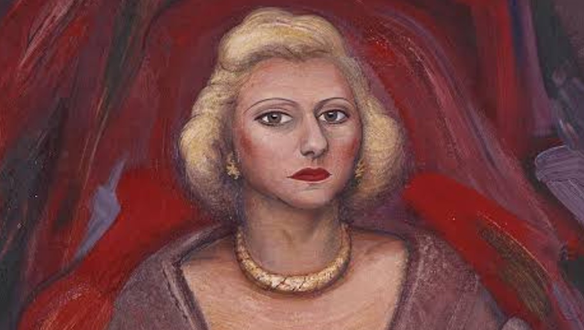 'Retrato de Natasha Gelman', David Alfaro Siqueiros, 1950.  (Foto: Fundación Santander)
