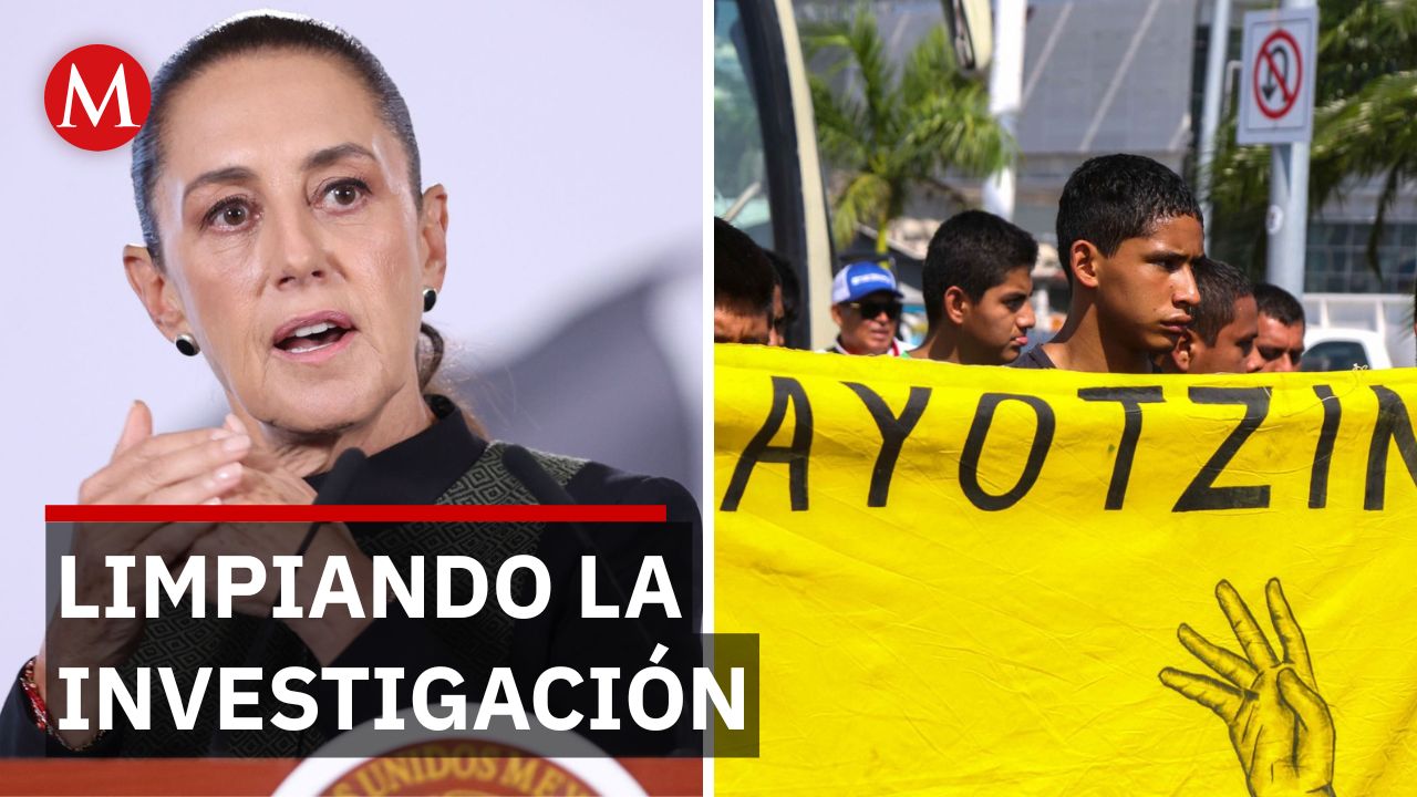 Sheinbaum respalda al fiscal de Ayotzinapa tras hallar omisiones previas