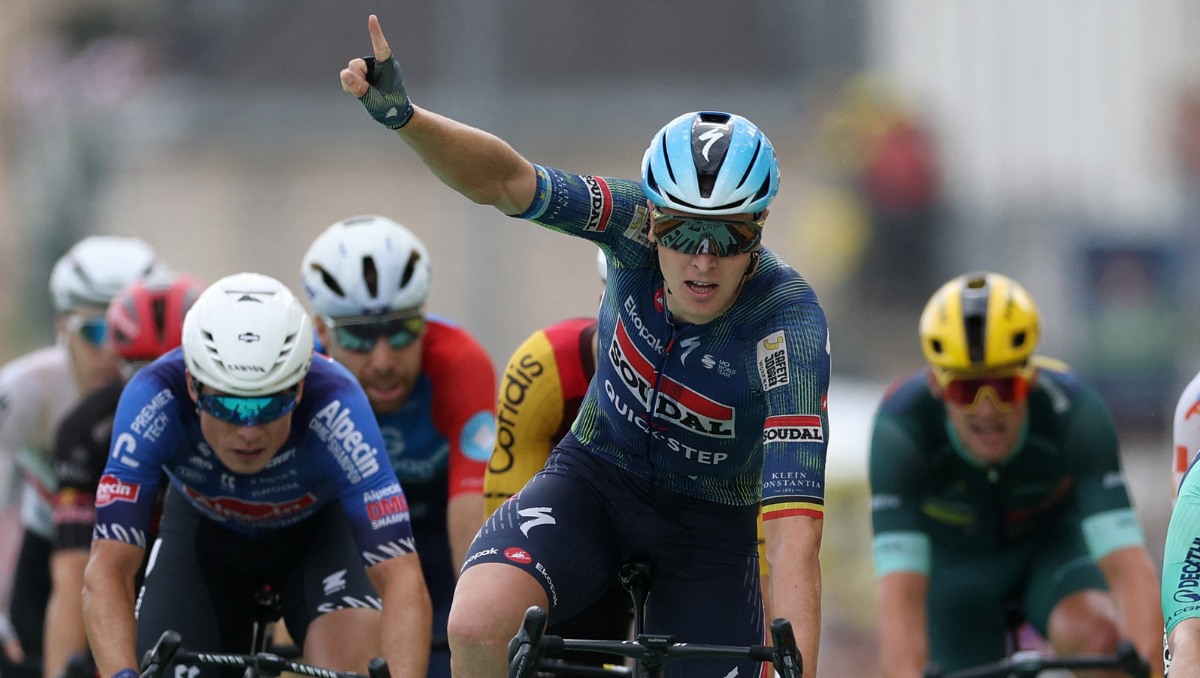 Tim Merlier gana la etapa 12 del Tour de Francia 2026 (Reuters)