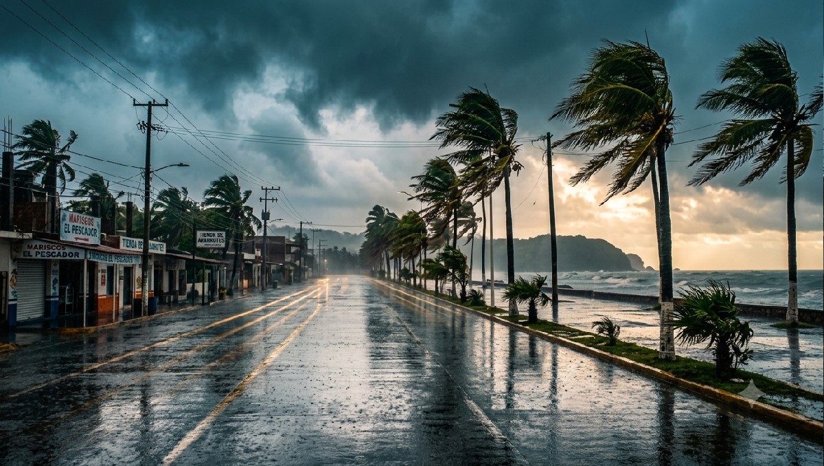 Tormenta tropical Elida se aproxima a costas de México