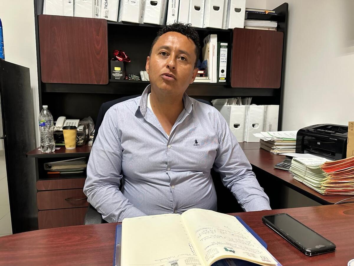 Alfredo Molina Macías, director del Sistema de Agua Potable y Alcantarillado de Lerdo (SAPAL). | Luis Alatorre.