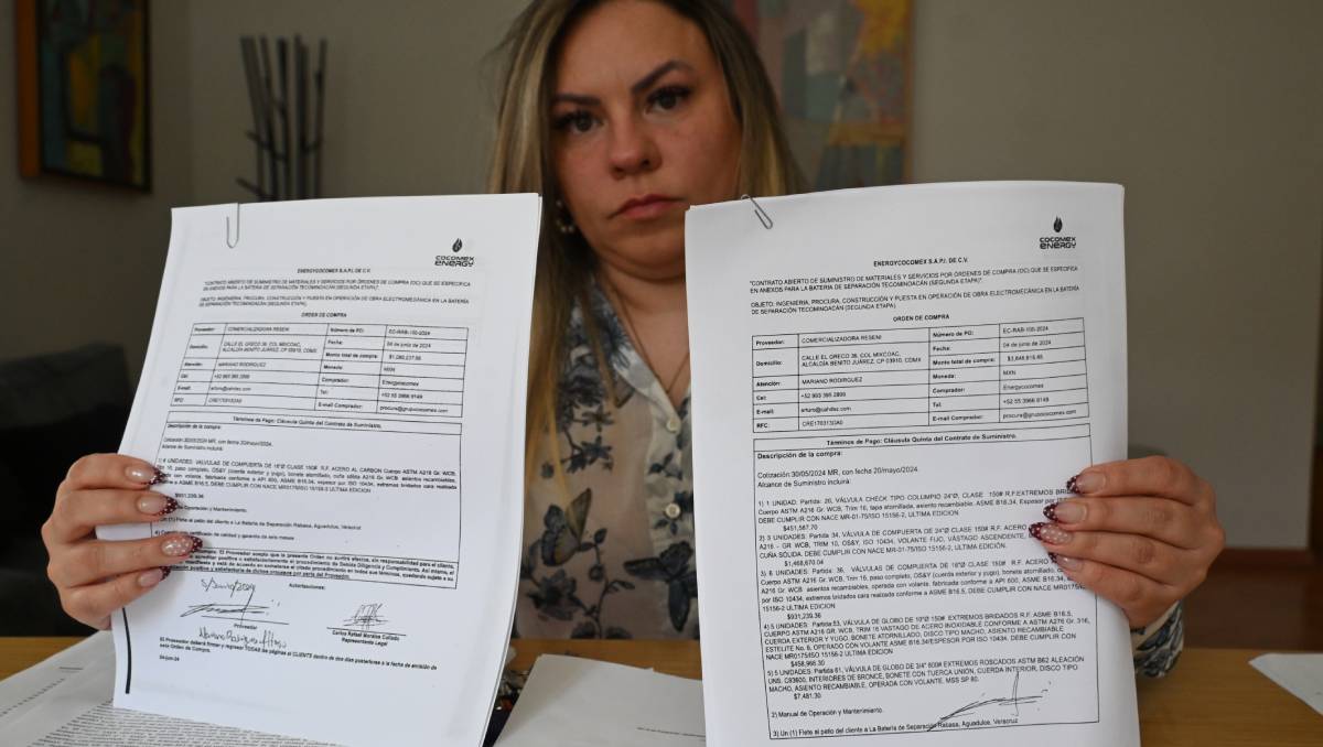 Anaís Elías detalla cómo la falta de pago de Energy Cocomex derivó en la crisis financiera de su empresa. | Foto: Daniel Augusto