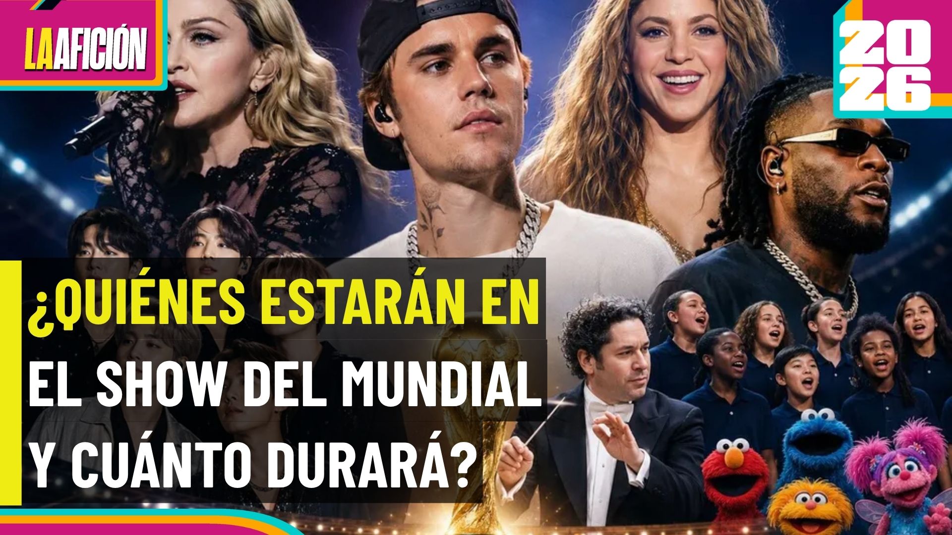 Así será el show de la Final del Mundial 2026: artistas y duración del espectáculo