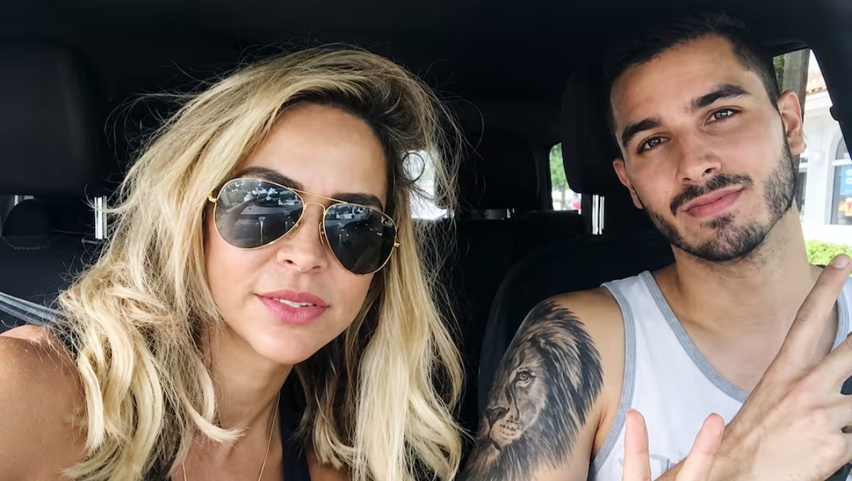 Aylín Mujica junto a su hijo Mauro | Redes sociales